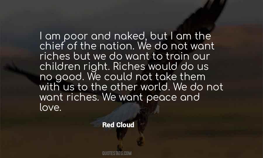 Chief Red Cloud Sayings #213885