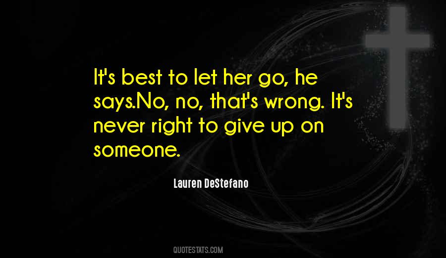 Quotes About Never Give Up On Love #1134018