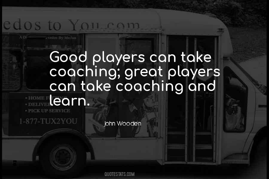 Great Coaching Sayings #723688