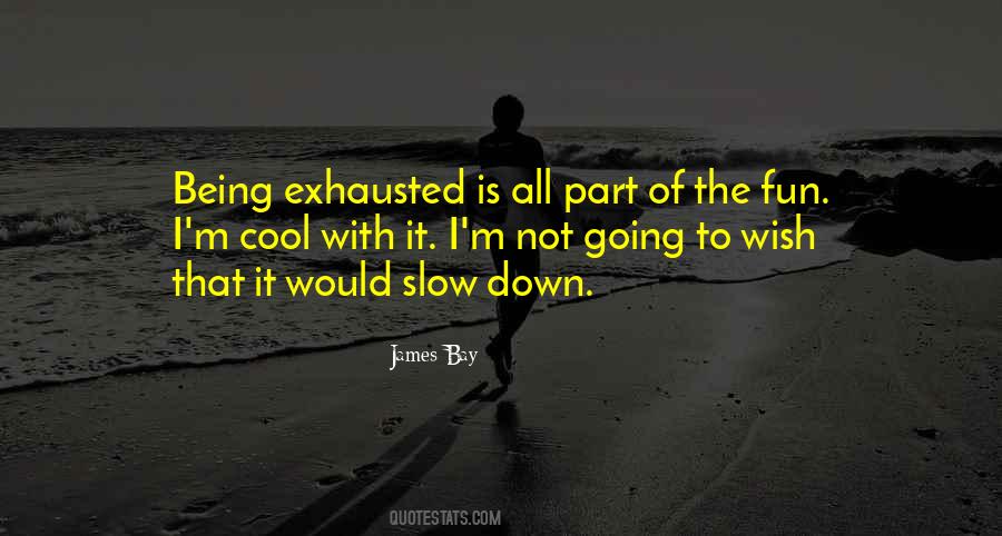 Quotes About Being Exhausted #1678158