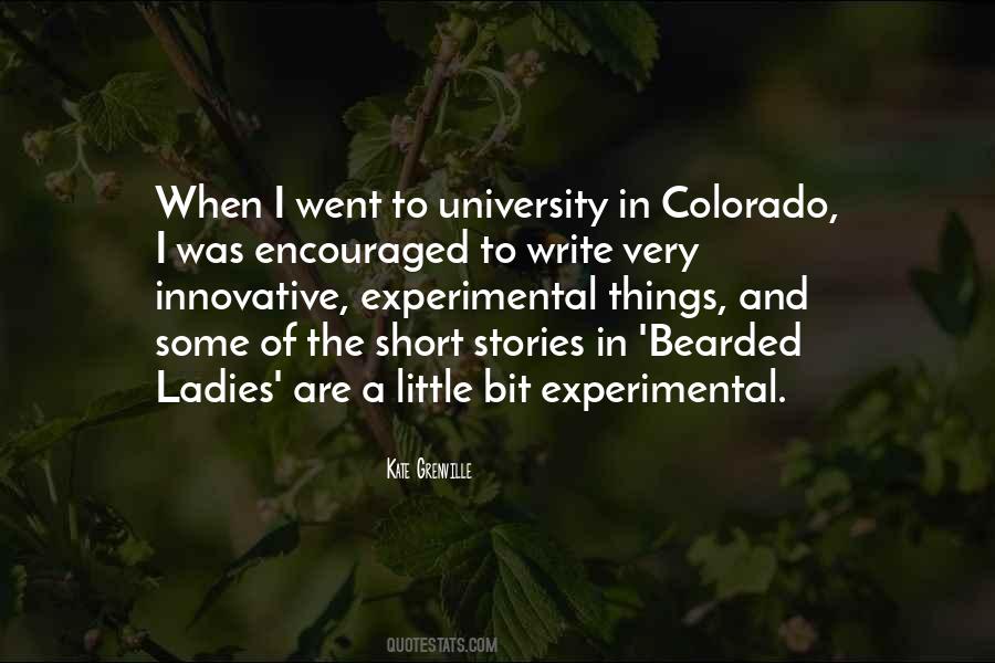University Of Colorado Sayings #1461203