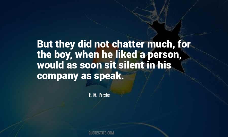 Quotes About Silent Person #1430576