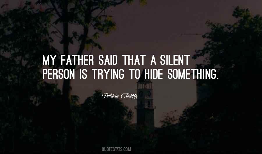 Quotes About Silent Person #163100