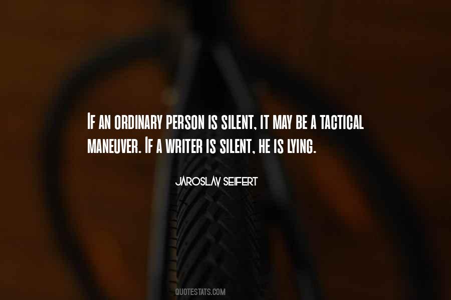 Quotes About Silent Person #1786754