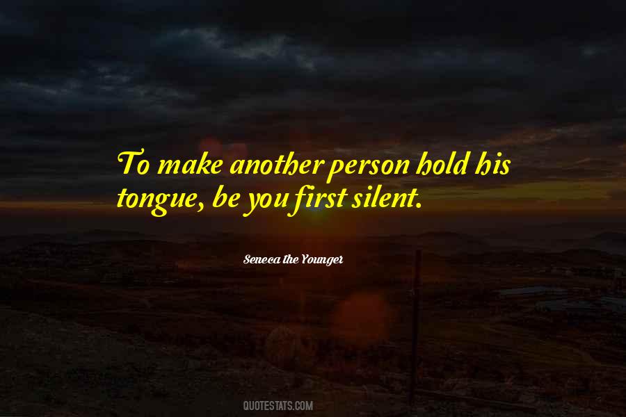 Quotes About Silent Person #1851909