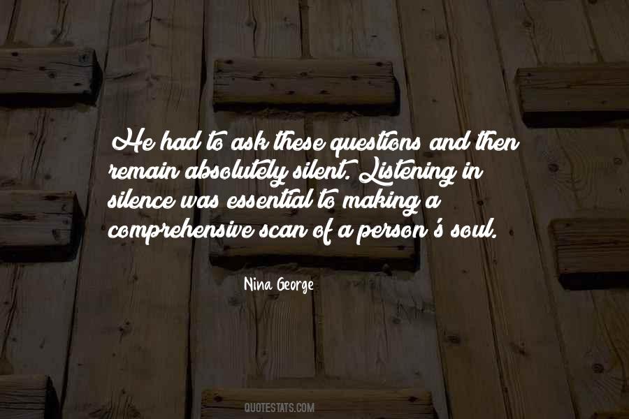 Quotes About Silent Person #293028