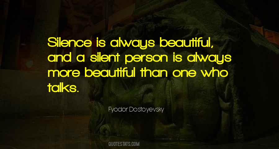 Quotes About Silent Person #475481
