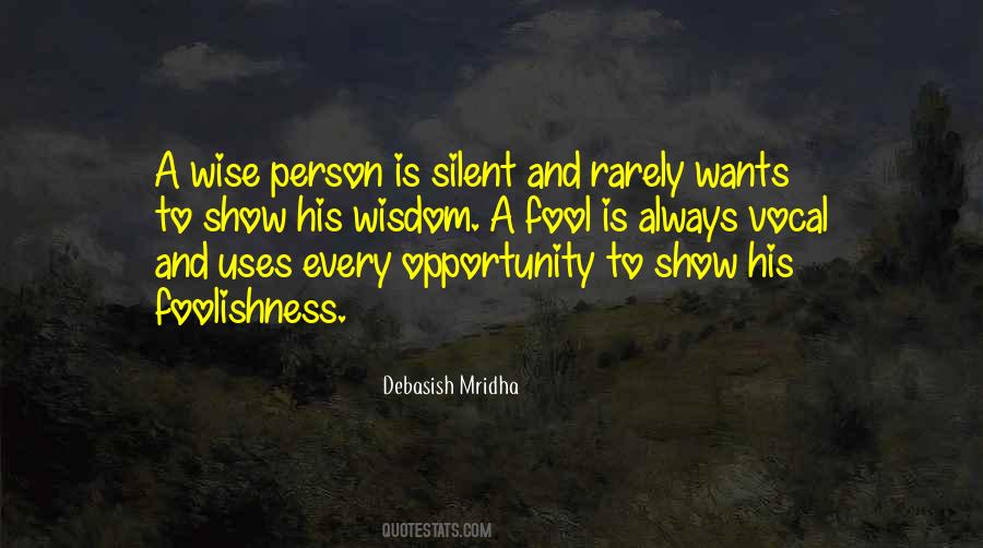 Quotes About Silent Person #527047