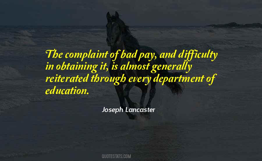 Complaint Department Sayings #1712980