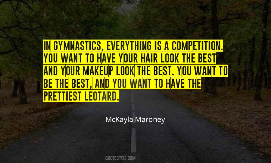 Gymnastics Competition Sayings #468584