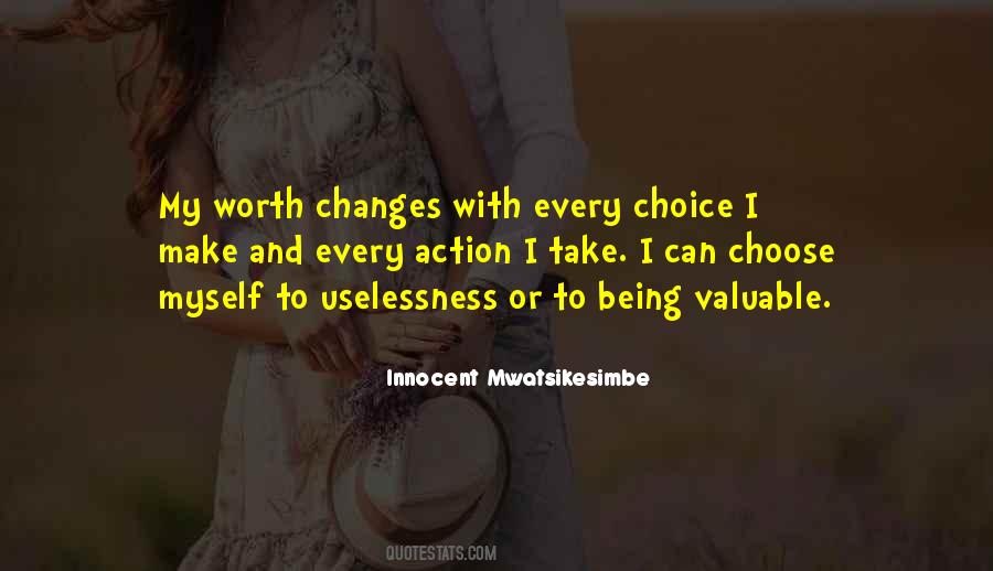 Quotes About Value And Self Worth #548213