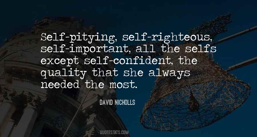 Self Confident Sayings #111209