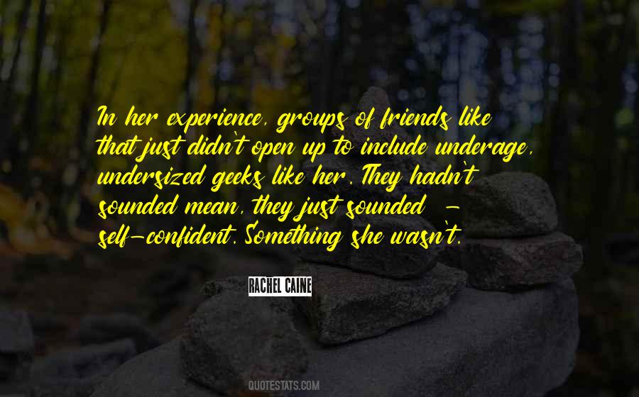 Self Confident Sayings #1114930