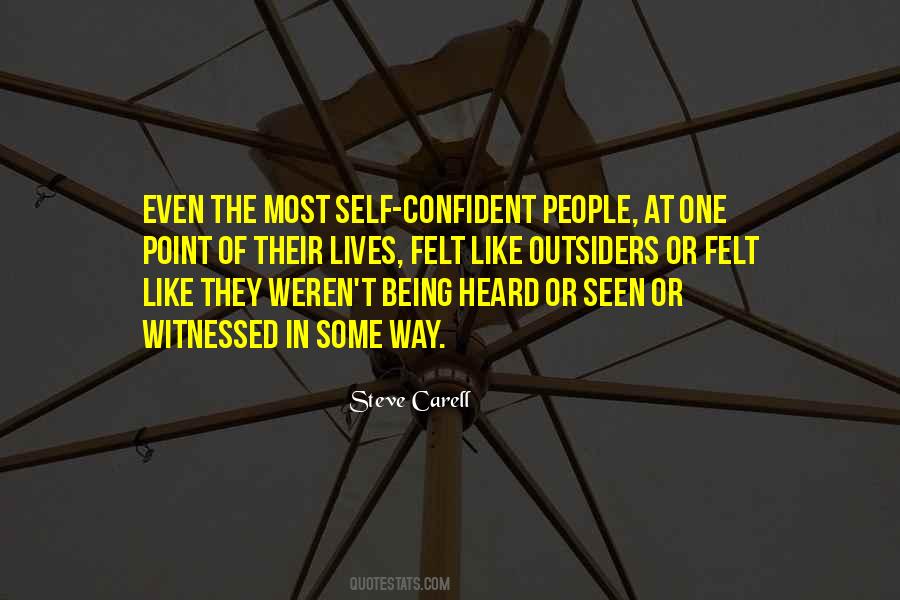 Self Confident Sayings #1337008