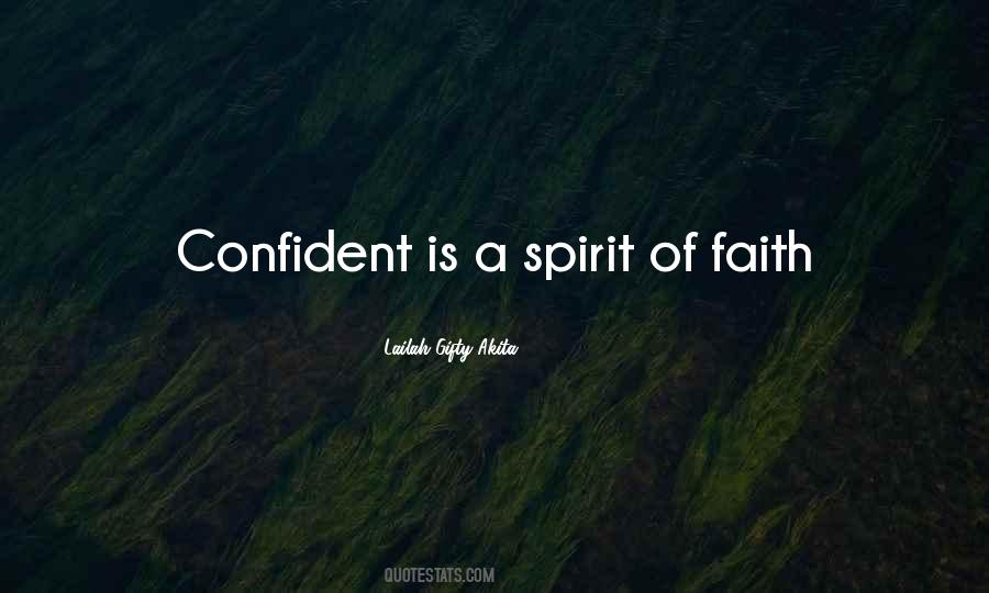Self Confident Sayings #188275