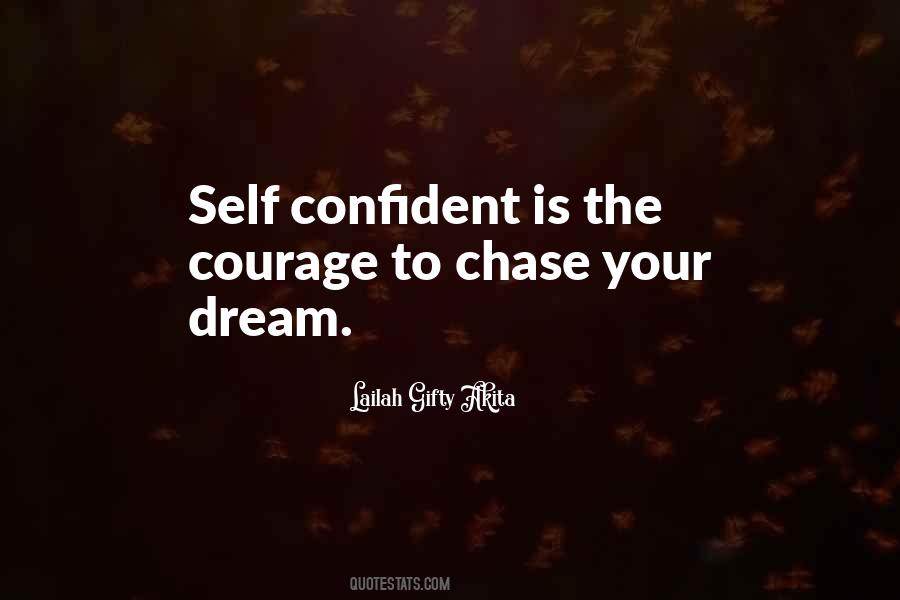 Self Confident Sayings #528775