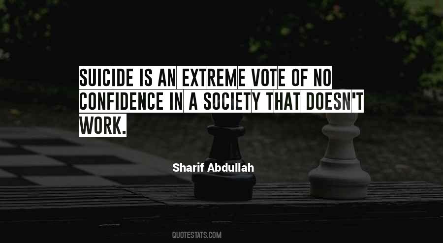 Vote Of Confidence Sayings #1286875