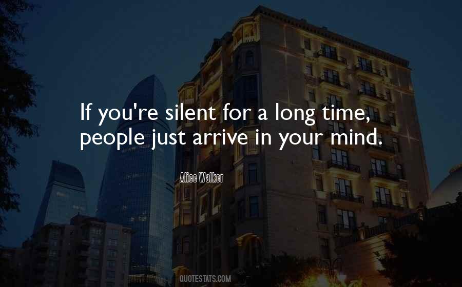 Quotes About Silent People #844927