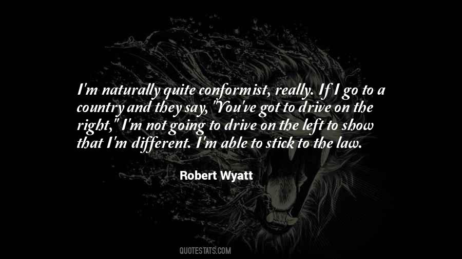 Non Conformist Sayings #1332933