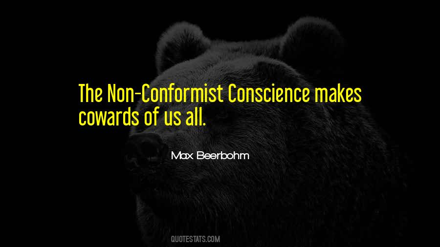 Non Conformist Sayings #865352