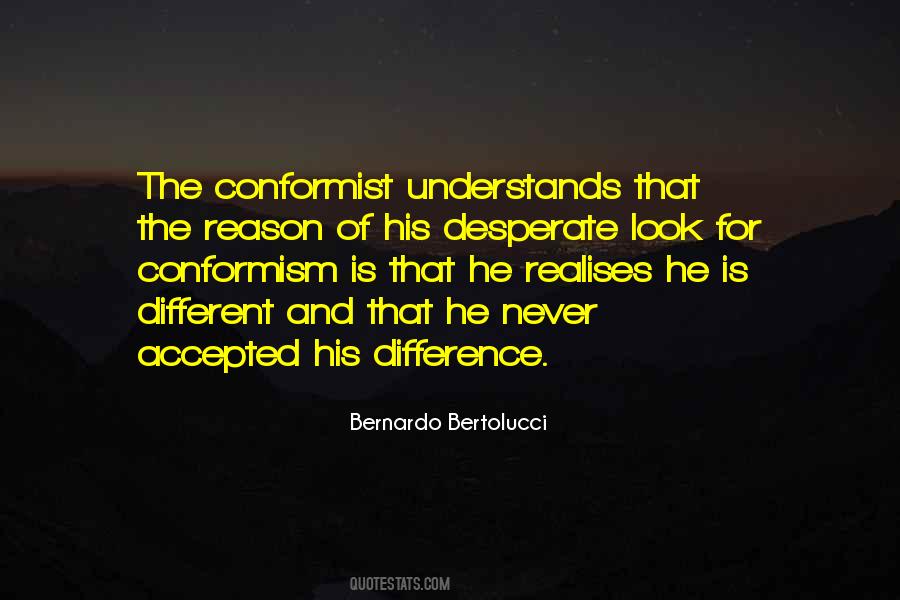 Non Conformist Sayings #908110