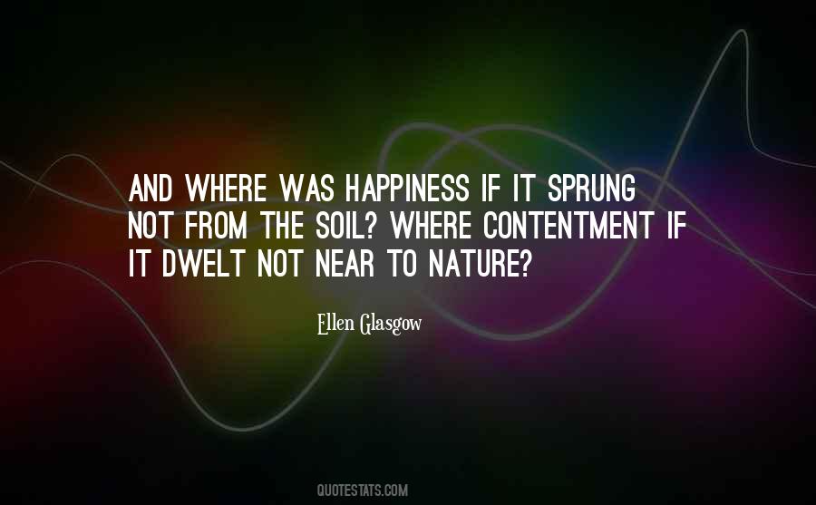 Happiness Contentment Sayings #222439