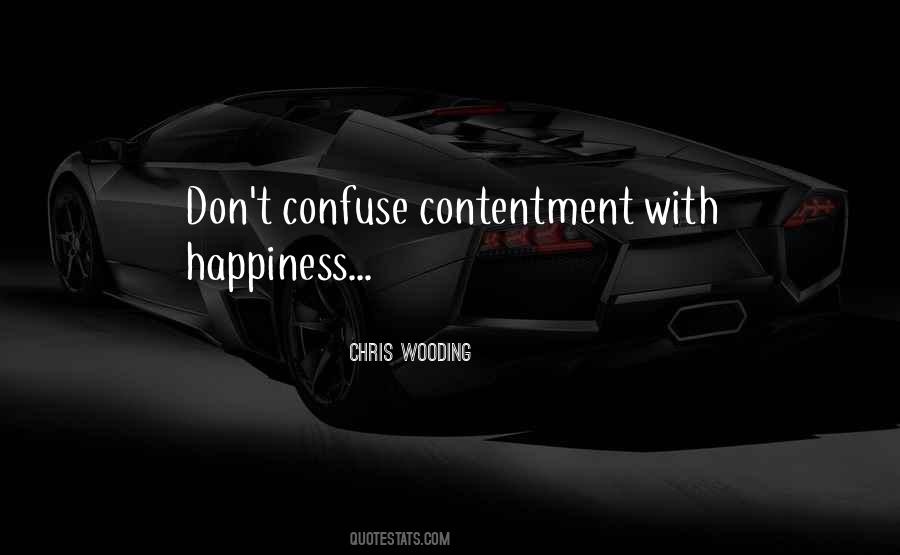 Happiness Contentment Sayings #252527
