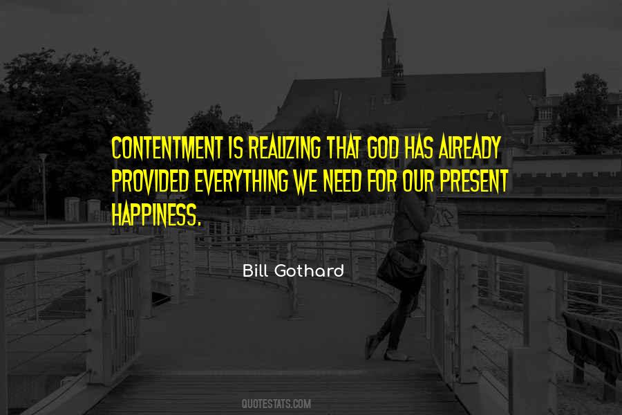 Happiness Contentment Sayings #43218