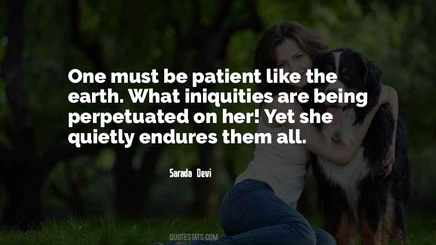 Quotes About Being Patient #1717288