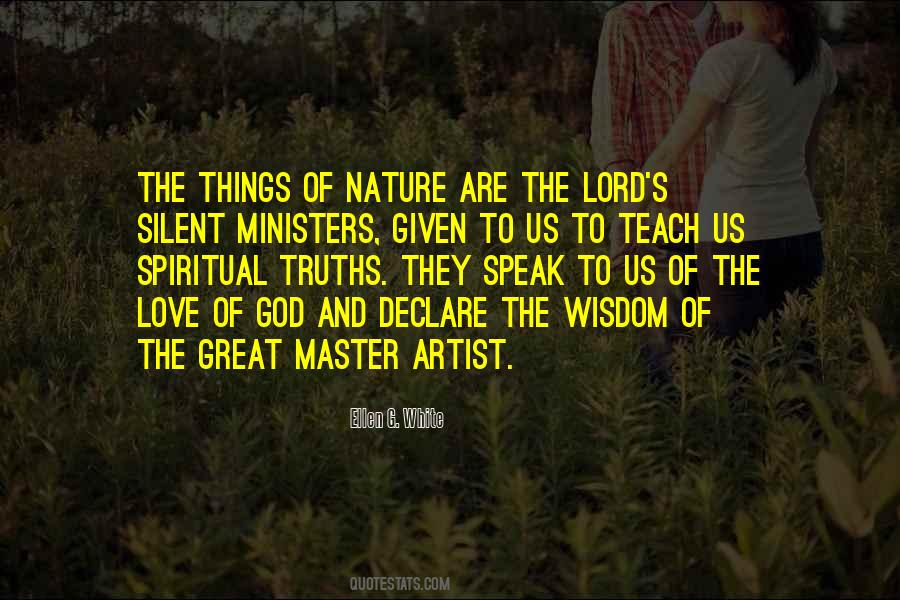 Quotes About Silent Nature #1109195
