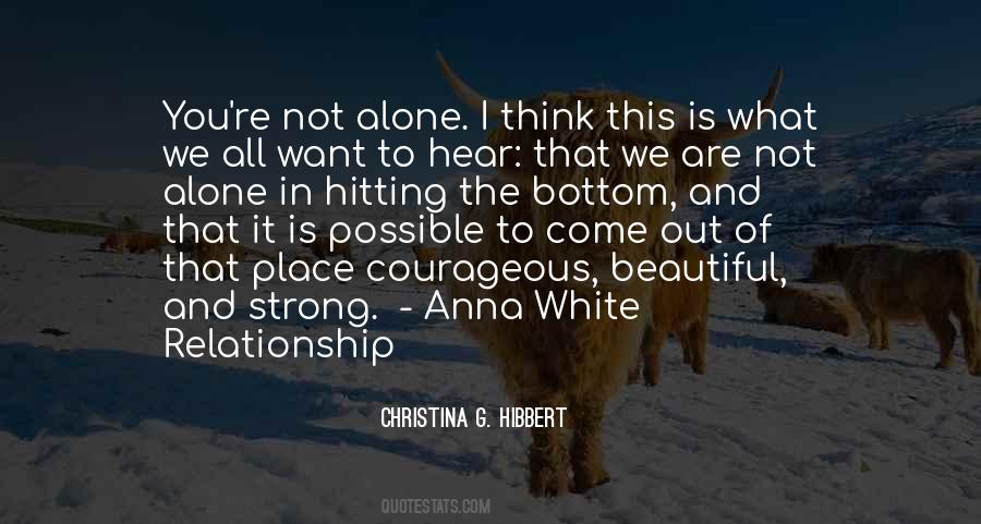 Strong Courageous Sayings #1336376