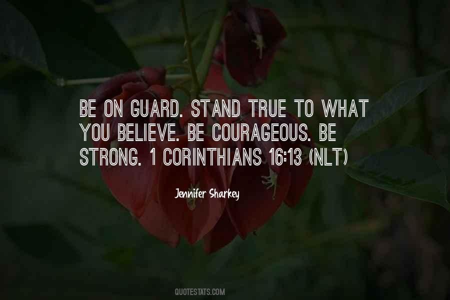 Strong Courageous Sayings #1746200