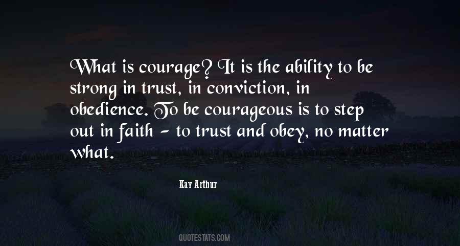 Strong Courageous Sayings #422908