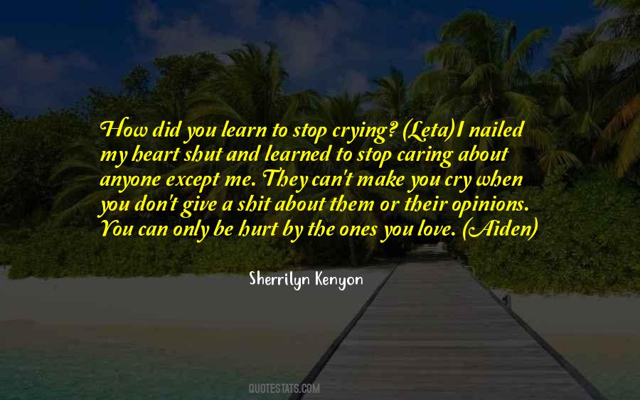 Stop Crying Sayings #973372