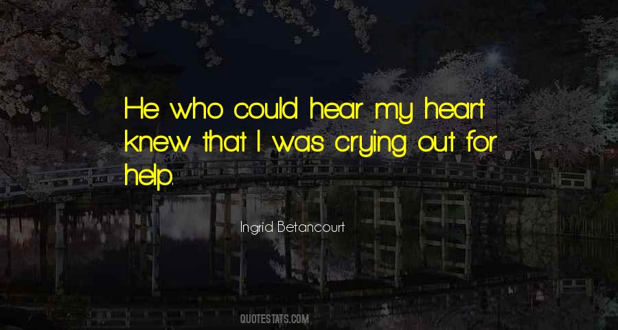 Heart Crying Sayings #826968