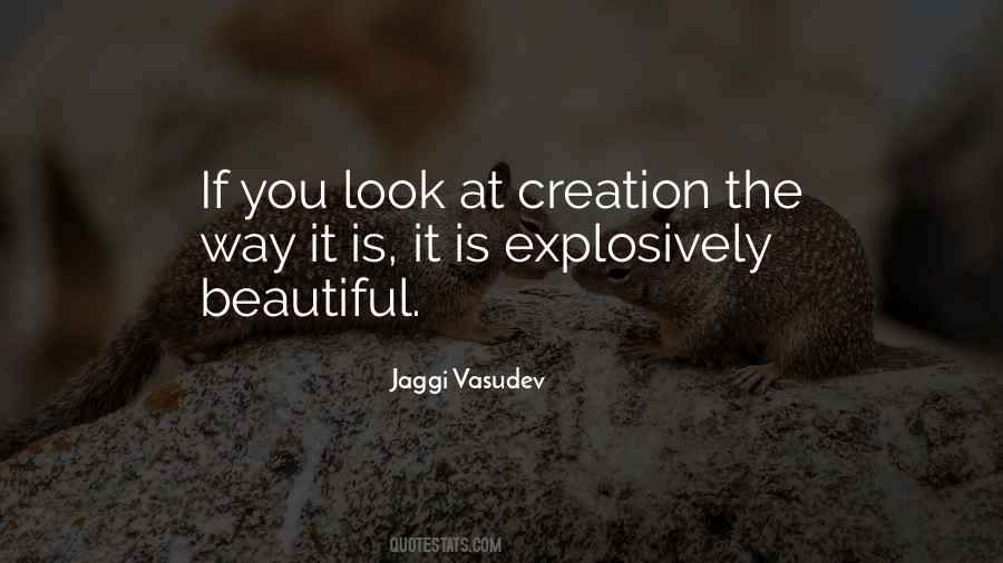 Beautiful Creation Sayings #1214921