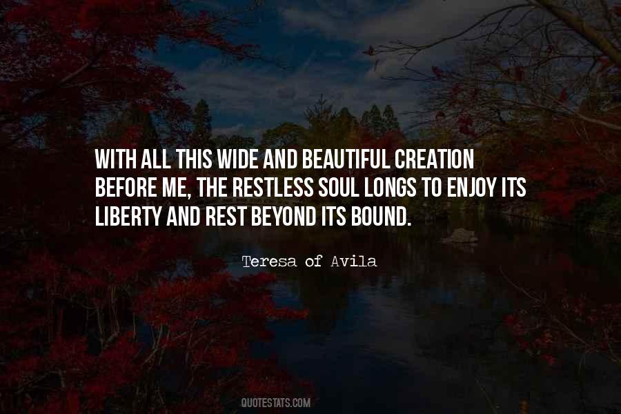 Beautiful Creation Sayings #371645