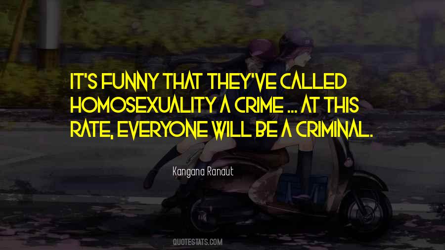 Funny Criminal Sayings #697741