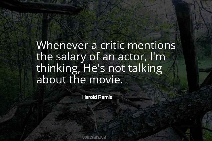 Movie Critic Sayings #1734562