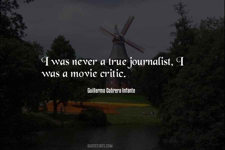 Movie Critic Sayings #707614