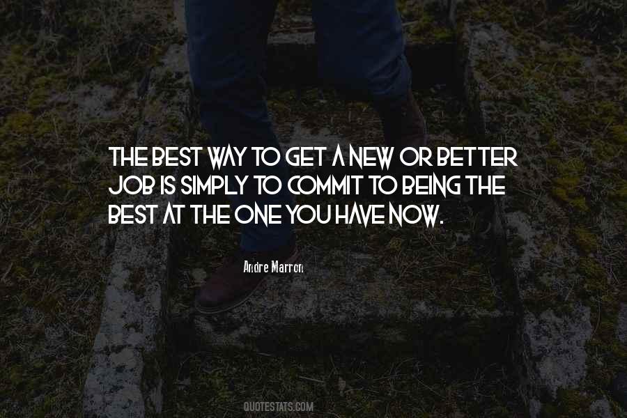 Quotes About Being The Best #409329