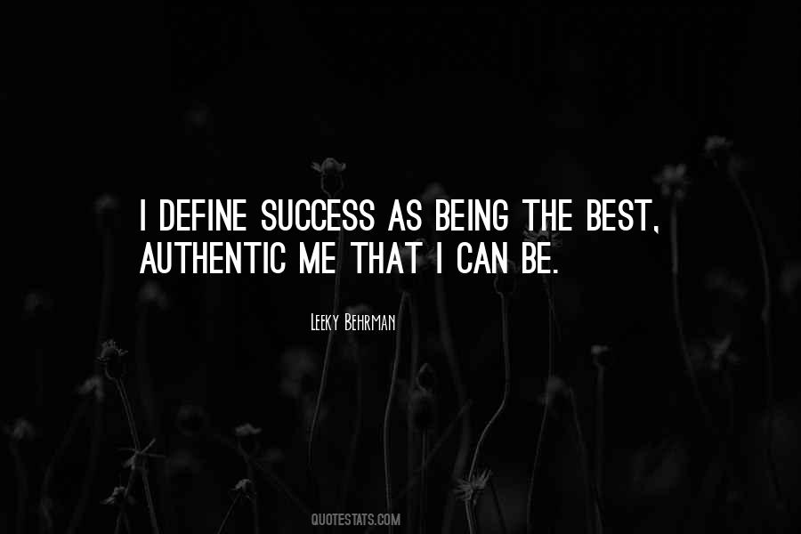 Quotes About Being The Best #537061