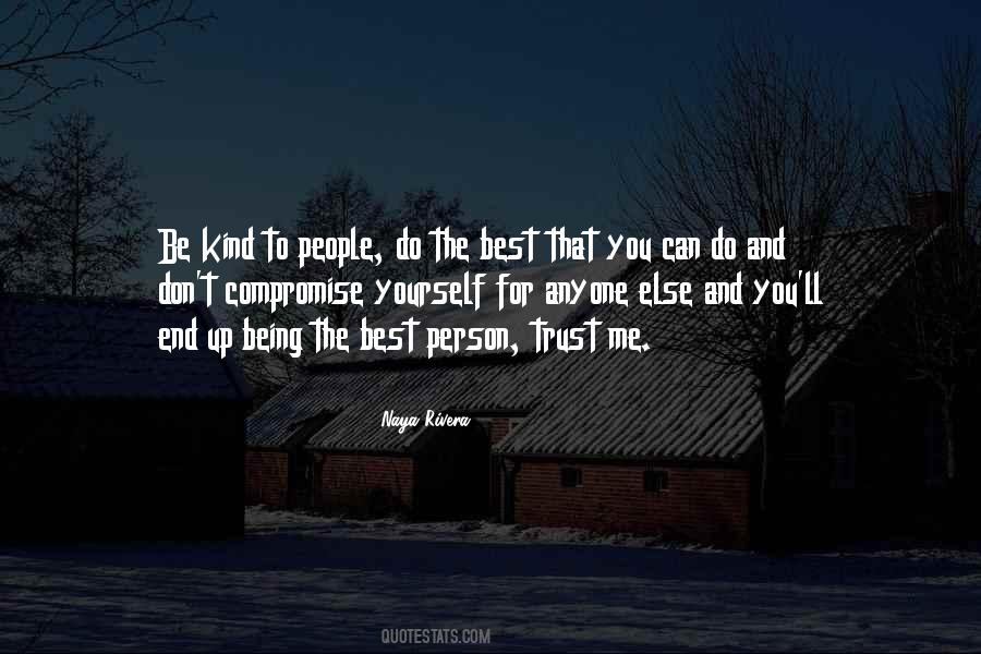 Quotes About Being The Best #542977