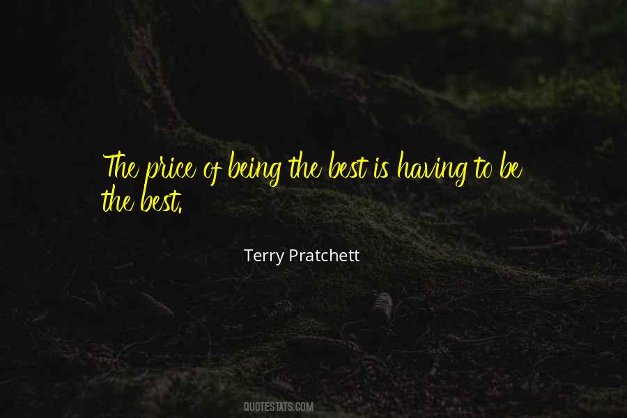 Quotes About Being The Best #939886