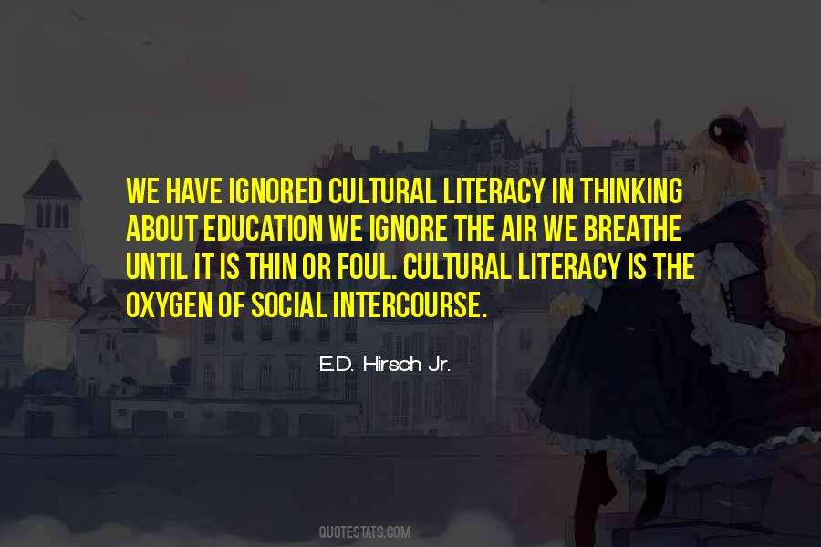 Cultural Literacy Sayings #1261578