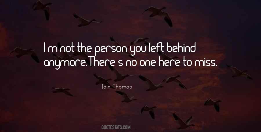 Quotes About No One Left Behind #1841121