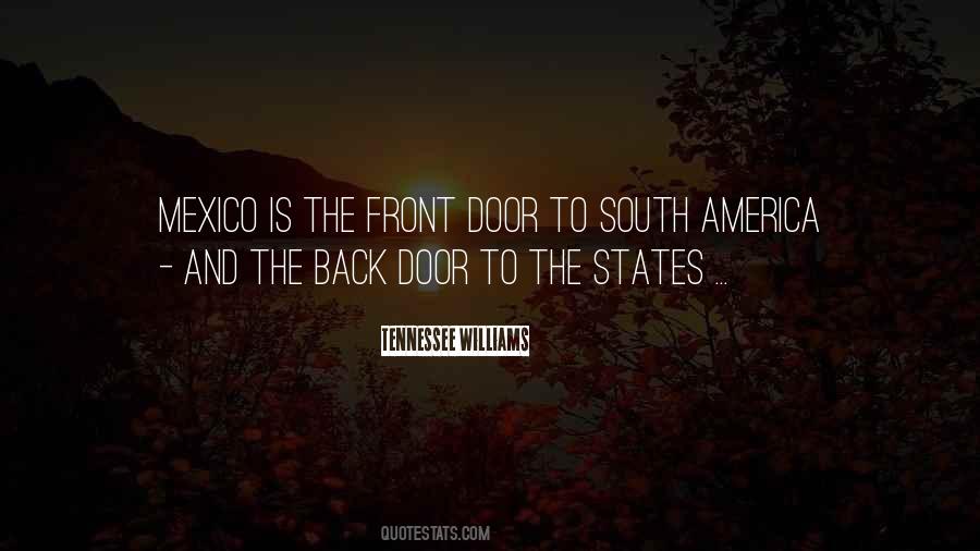 Back Door Sayings #1183797