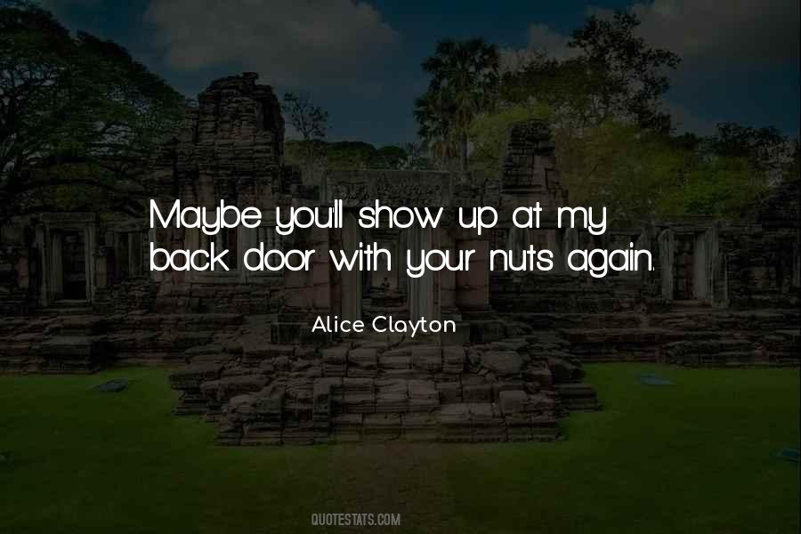 Back Door Sayings #1202887