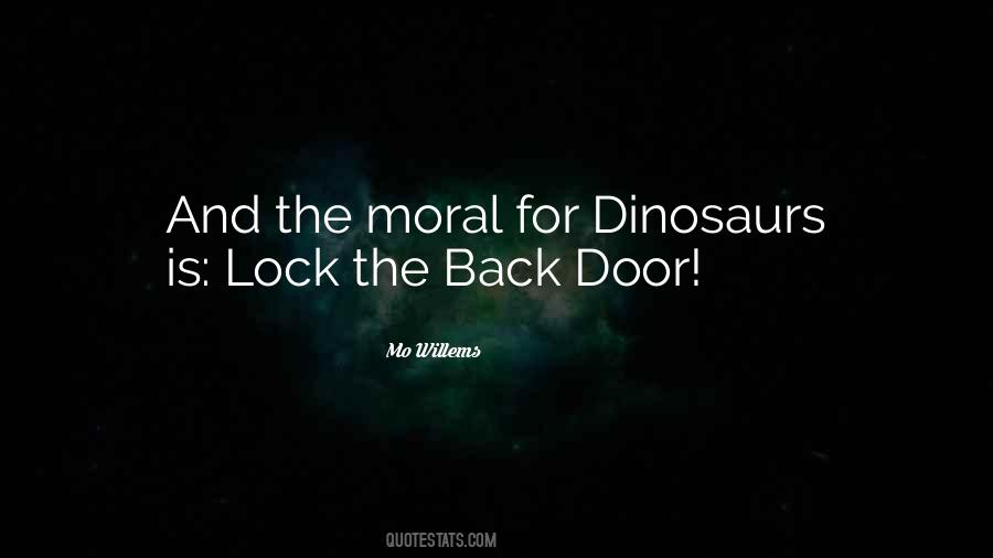 Back Door Sayings #1680761