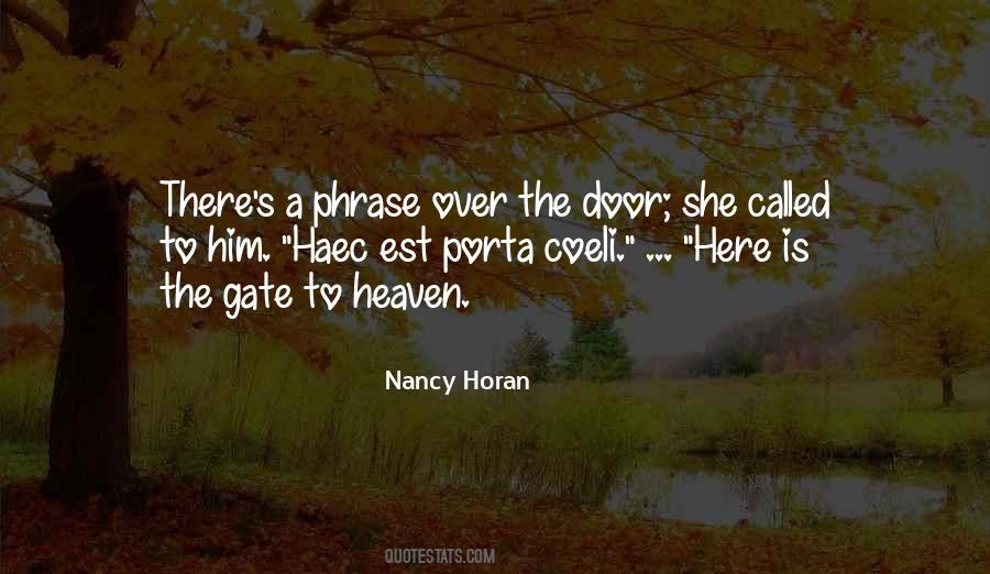 Over The Door Sayings #771804